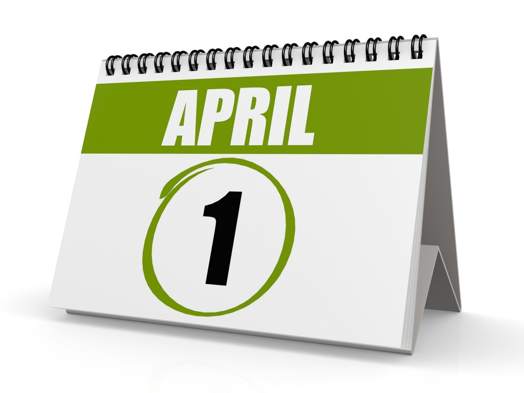April First Calendar
